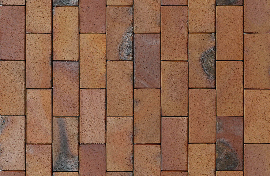 AFD Ember orange-gelb Kohlebrand clay paver